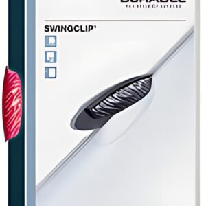 DURABLE Chemise à clip SWINGCLIP, format A4, clip pourpre