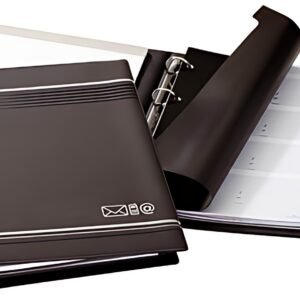 Classeur à anneaux téléphonique DURABLE TELINDEX, DIN A5, anthracite