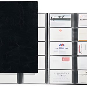 DURABLE Album pour cartes de visite VISIFIX, plastique