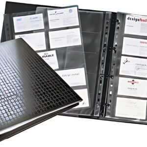 DURABLE Classeur à anneaux pour cartes de visite VISIFIX