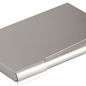 DURABLE Etui pour cartes de visite BUSINESS CARD BOX, argent