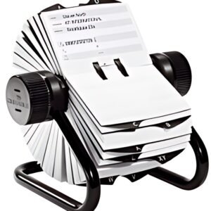 DURABLE Fichier rotatif TELINDEX, noir