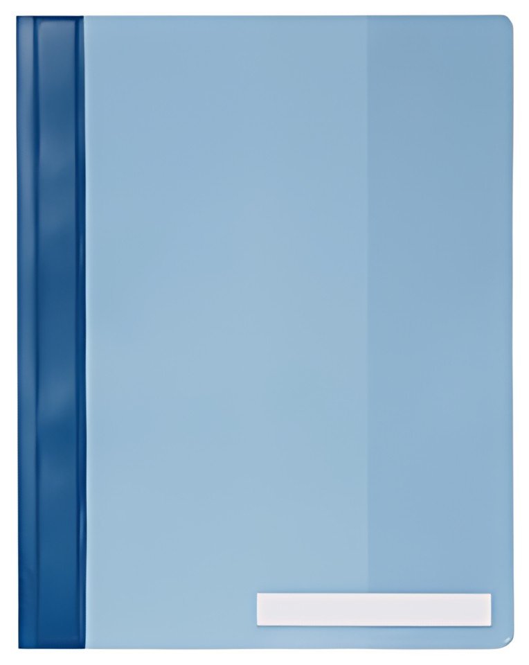 DURABLE Chemise à lamelle, A4, en PVC, bleu