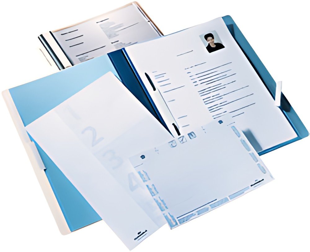 Dossier personnel DURABLE, DIN A4, bleu