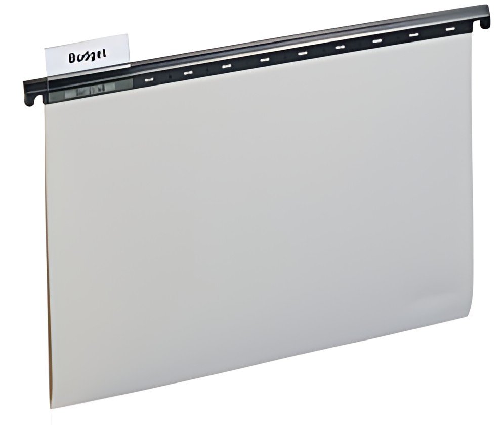 DURABLE Dossier suspendu, en plastique, pour A4, gris