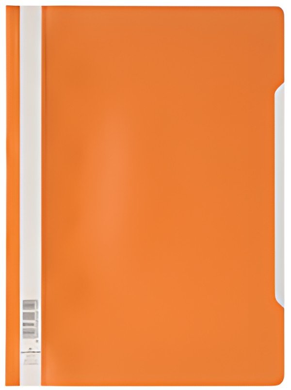 DURABLE Chemise à lamelle, A4, en film PP, orange