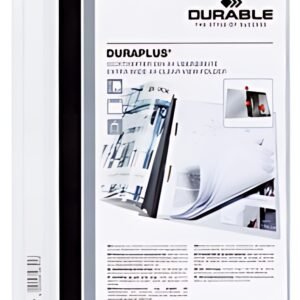 DURABLE Chemise à lamelle DURAPLUS, A4, blanc