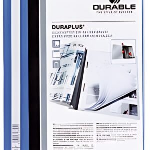 DURABLE Chemise à lamelle DURAPLUS, A4, bleu