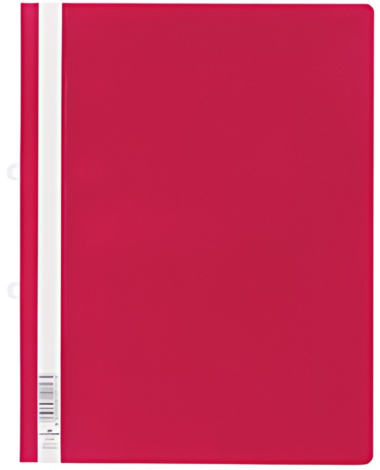 DURABLE Chemise à lamelle pour l'archivage, A4, rouge