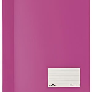 DURABLE Chemise à lamelle DURALUX, A4, rose foncé