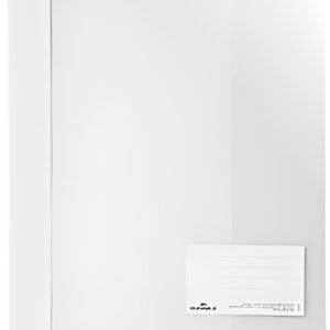 DURABLE Chemise à lamelle extra large, A4+, PVC, blanc