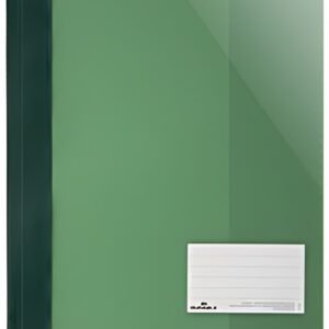 DURABLE Chemise à lamelle extra large, A4+, PVC, vert