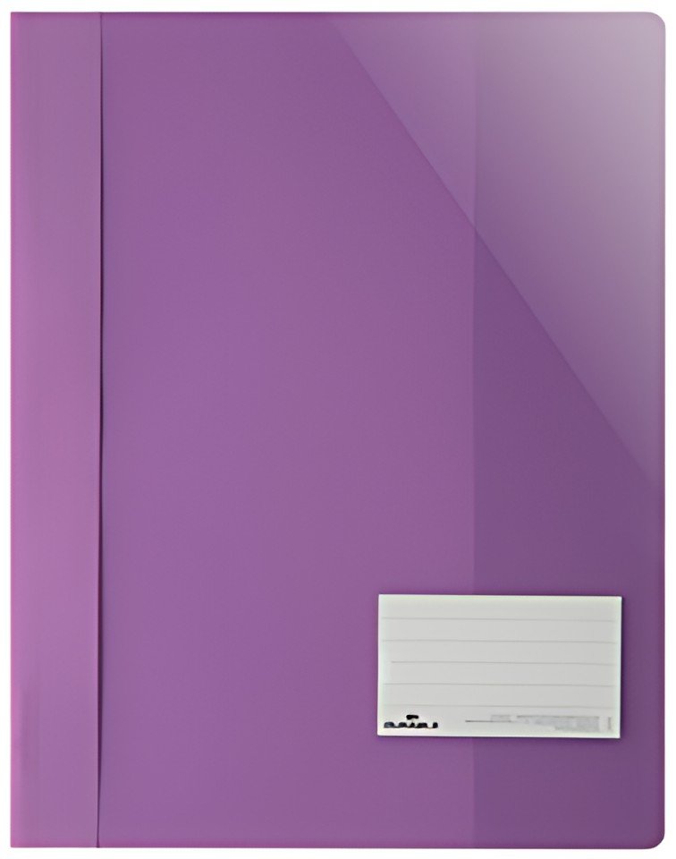 DURABLE Chemise à lamelle extra large, A4+, PVC, violet