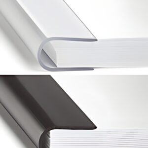 DURABLE Peigne à relier, A4, épaisseur: 6 mm, transparent