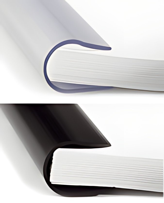 DURABLE Peigne à relier, A4, épaisseur: 6-9 mm, blanc