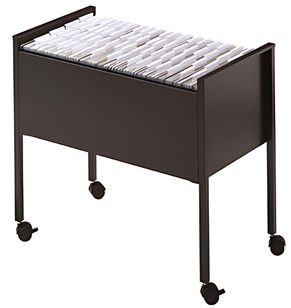 DURABLE Chariot pour dossiers suspendus "Economy 80", noir