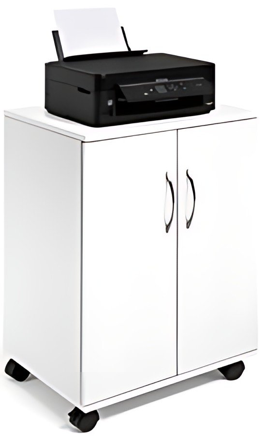 DURABLE Desserte de bureau "74/53", fermé, 3 compartiments