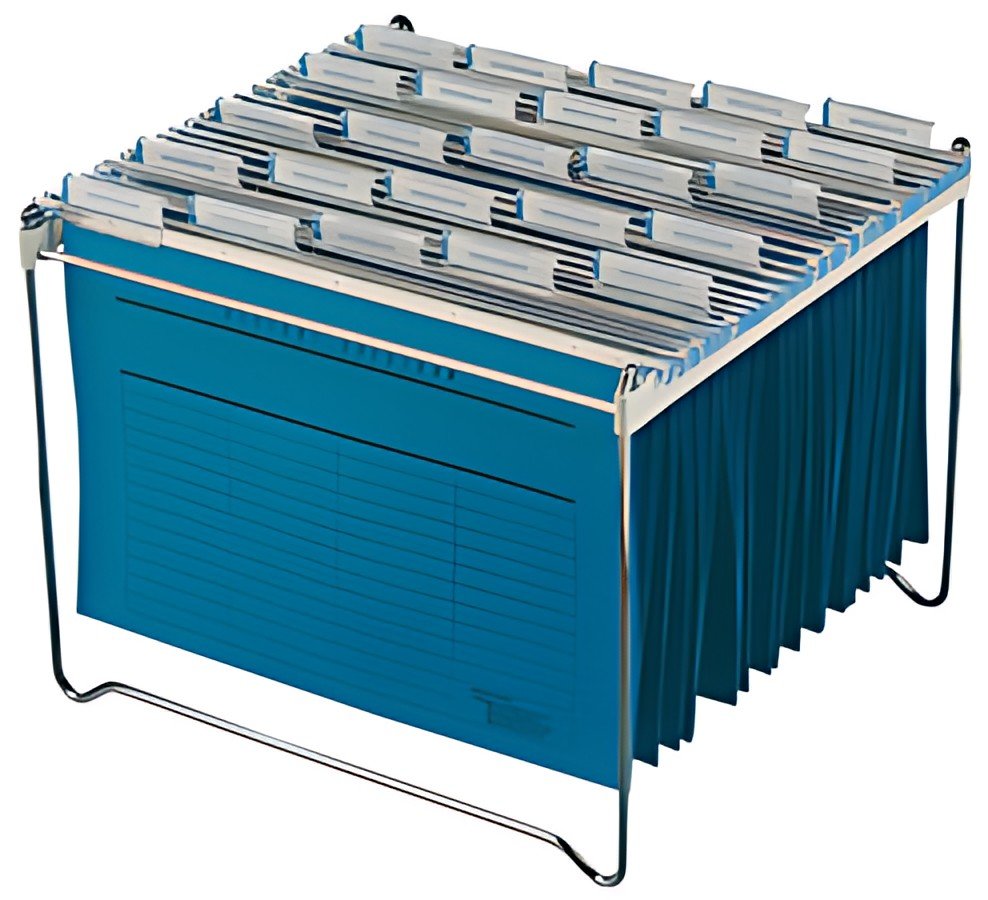 DURABLE Support pour dossiers suspendus, en métal, argent