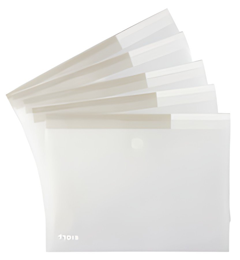 djois by tarifold Pochette à documents, A5, PP, transparent