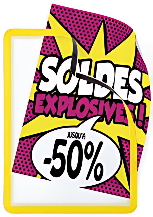 djois by tarifold Cadre d'affichage magnétique MAGNETO SOLO