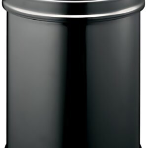 DURABLE Poubelle SAFE, rond, 30 litres, noir