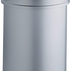 DURABLE Poubelle SAFE, rond, 30 litres, gris