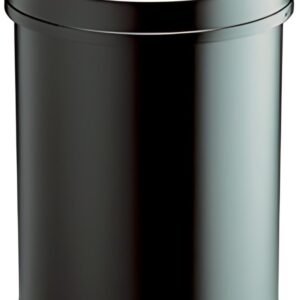 DURABLE Corbeille à papier SAFE ROND 65, 60 litres, noir