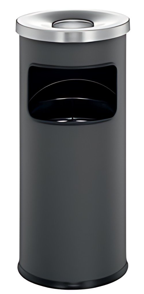 DURABLE Corbeille à papier SAFE, avec couvercle étouffoir