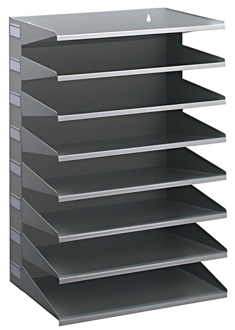 DURABLE Station de tri Business, 8 compartiments, gris