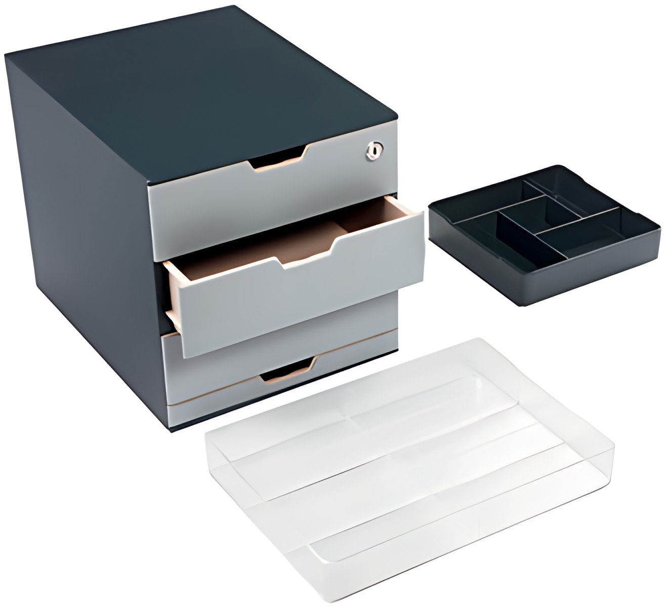 DURABLE Module de rangement "COFFEE POINT", avec 4 tiroirs