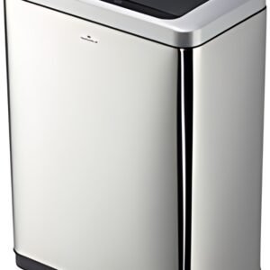 DURABLE Poubelle à capteur "NO TOUCH DUO", 2 x 20 litres