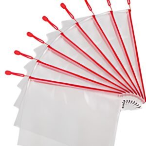 djois by tarifold Pochette à zip ZIPPER, A4, PVC, rouge