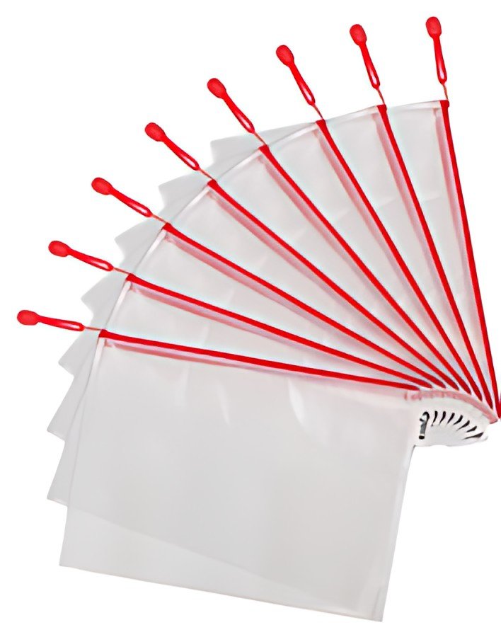 djois by tarifold Pochette à zip ZIPPER, A4, PVC, rouge