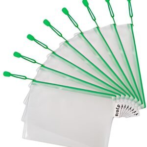 djois by tarifold Pochette à zip ZIPPER, A5, PVC, vert