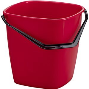 DURABLE Seau de ménage BUCKET, 9,5 litres, rouge