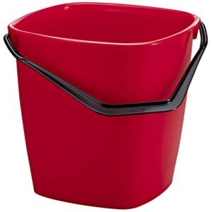 DURABLE Seau de ménage BUCKET, 14 litres, rouge