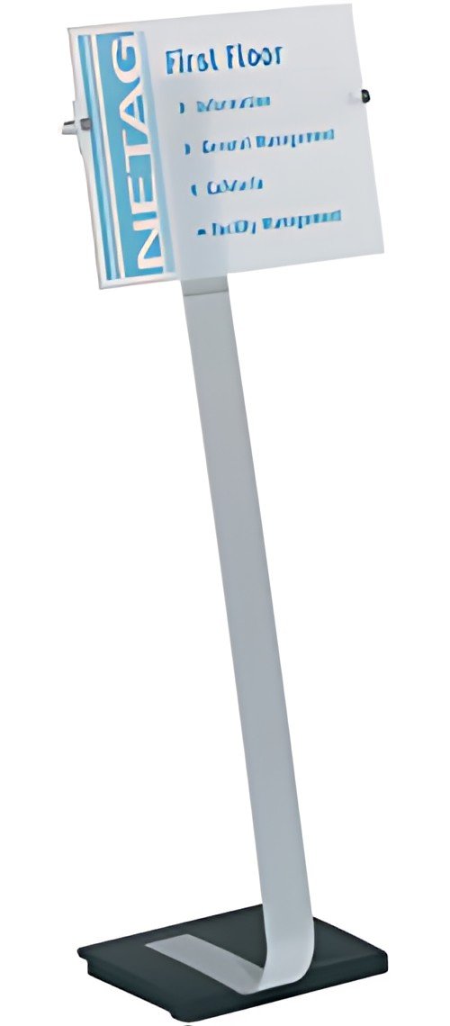 DURABLE Support d'informations CRYSTAL SIGN support, A3