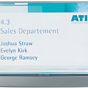 DURABLE Plaque de porte CLICK SIGN, (L)149 x (H)105,5 mm