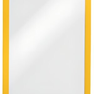 DURABLE Cadre d'affichage magnétique DURAFRAME, A4, jaune