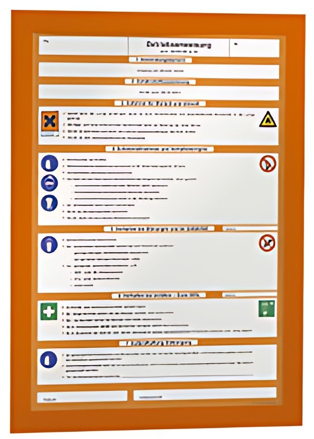 DURABLE Cadre d'affichage magnétique DURAFRAME, A4, orange