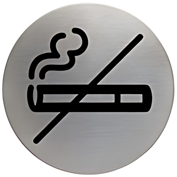 DURABLE Pictogramme "Zone non fumeur", diamètre: 83 mm