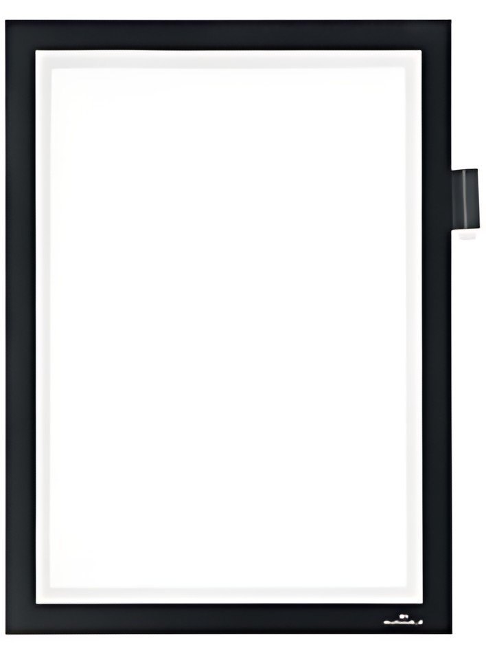 DURABLE Cadre d'affichage DURAFRAME MAGNETIC NOTE, A4, noir