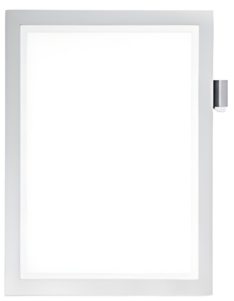 DURABLE Cadre d'affichage DURAFRAME MAGNETIC NOTE, A4 argent