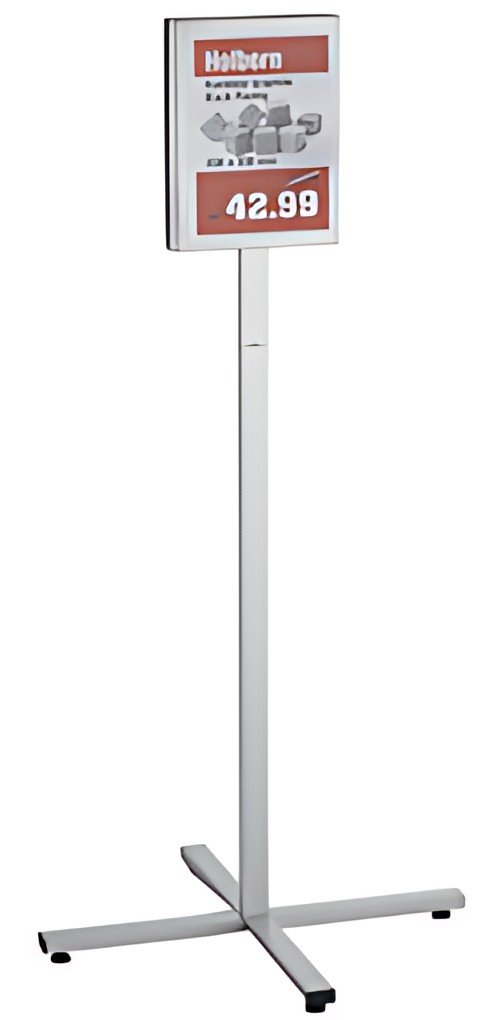DURABLE Porte-infos INFO STAND OUTDOOR, A4, gris