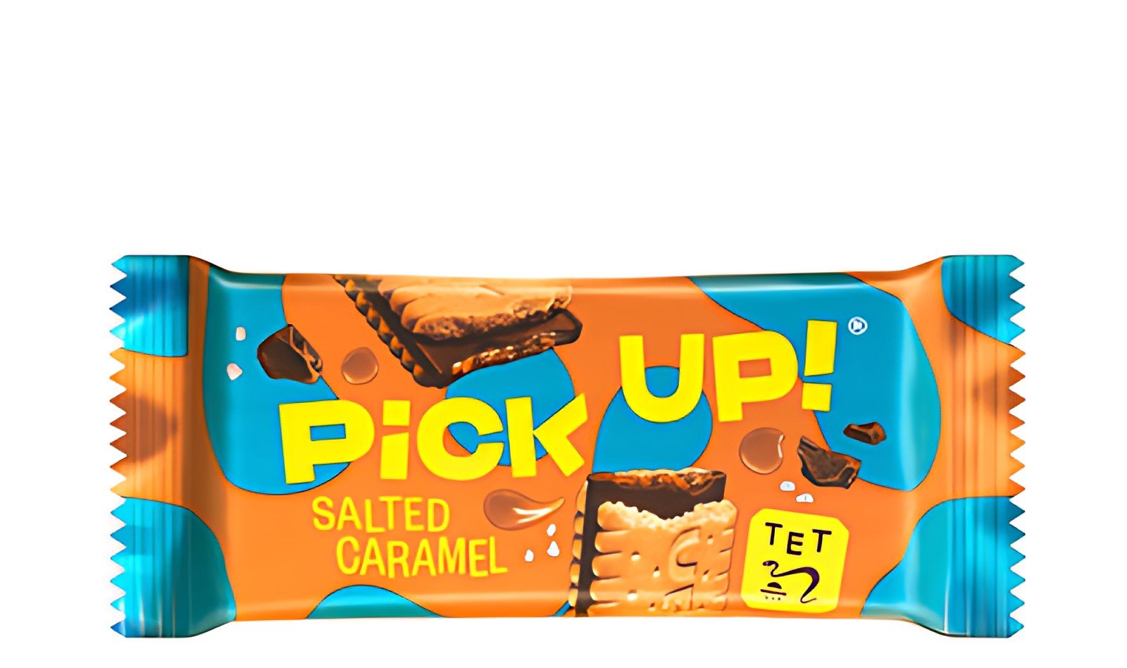 PiCK UP! Barre de biscuits "Salted Caramel", présentoir