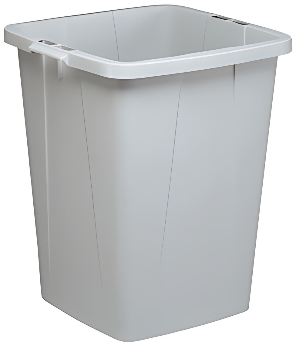 DURABLE Couvercle ECO pour DURABIN 90, carré, gris