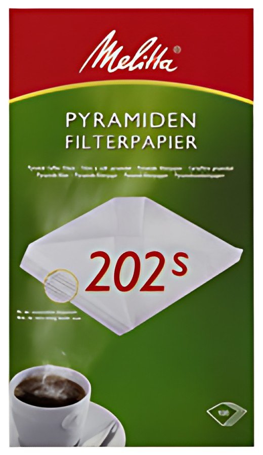 Melitta Filtres à café pyramidal 202s pour machines dans la