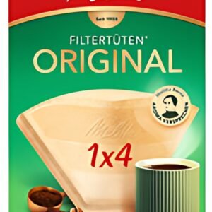 Melitta Filtre à café arôme "1x4", marron nature
