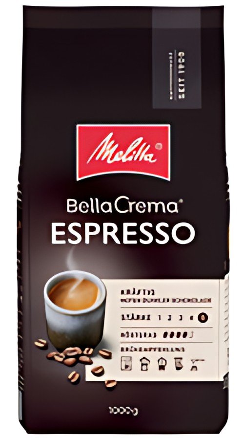 Melitta Café "BellaCrema Espresso", gain entier