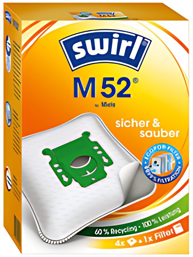 swirl Sac d'aspirateur M 52, avec filtre  MicroporPlus